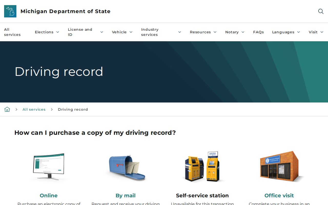 Arenac County traffic court records and Michigan driving record distinction